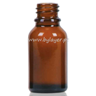 Glass bottle de 15ml amber 