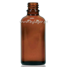 Glass bottle de 50ml amber Ø38