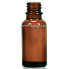 Glass bottle de 20ml amber Ø28,7