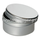 Pot aluminium 100ml avec diamètre 67mm avec couvercle