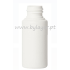 Bouteille HDPE de 50 ml blanc