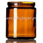 Glass jar 100ml amber with 61mm diameter
