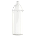 Frasco PET 1000ml cilindrico transparente