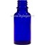 Glass bottle de 30ml blue Ø33