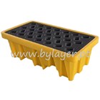 Retention basin 1300 x 700 x 450 mm for 2 x 200L drums