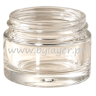 Boião vidro 20ml transparente