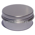 Pot aluminium 15ml avec diamètre 39mm avec couvercle