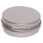 Aluminum jar 30ml with 52mm diameter with lid