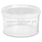 Balde transparente 1L com tampa