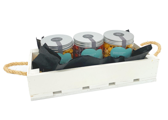 Tarros de PET con tapas de aluminio