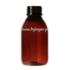 Cylindrical PET bottle 100 ml amber