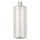 Botella PET tubo de 500 ml transparente