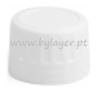Tamper-proof screw cap 28/410 white