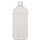 Botella PET cilindrica de 1000 ml transparente