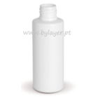 Frasco PET 300ml cilindrico tubo branco