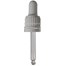 Tapa rosca precintable estriada blanca PP18 con pipeta cuentagotas para botella 10ml