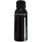 Botella PET cilindrica de 60 ml ámbar