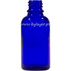Botella Vidrio de 50ml azul Ø37,2