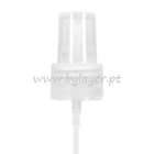 Tapa pulverizador de rosca 28/410 transparente estriado