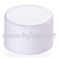 Screw cap 24/410 white smooth