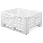 430L Solid Pallet Box (1200x1000x580mm) with 2 deckboard