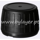 Tamper-proof screw cap 28/410 black with liner