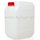 10L stackable Jerrican with tamper evident screw cap, natural