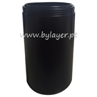 Jar HDPE 1000ml black