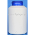 250ml white bottle, with tamperproof cap applicable to pressure blue or red
