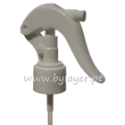 Tapa pistola de rosca 24/410 blanco lisa