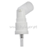 Tapa serum de rosca precintable 18/415 blanca estriada