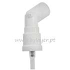 Serum cap 18/415 tamper evident white ribbed