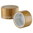 Tapón de rosca 24/410 bamboo liso
