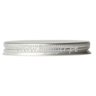 Tapa blanca de rosca de 52 mm para tarro de vidrio de 50 ml
