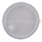 Disco vedante em PEDB branco Ø47x 0,2mm para boião de vidro de 50ml