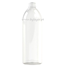 Botella PET cilindrica de 1000 ml transparente