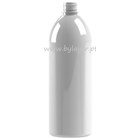 Botella PET cilindrica de 1000 ml blanco