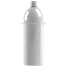 Cylindrical PET bottle 1000 ml white