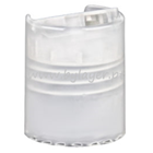 Tapa DISC TOP de rosca 24/410 transparente lisa