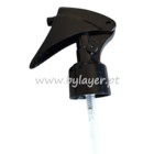 Bouchon pistolet à vis 24/410 noir lisse