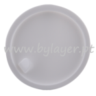 Disco vedante em PEDB branco Ø41x 0,2mm para boião de vidro de 30ml