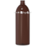 Botella PET cilindrica de 1000 ml ámbar
