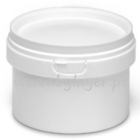 375ml white bucket with lid