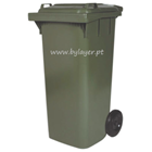 Contenedor de basura con ruedas 80L